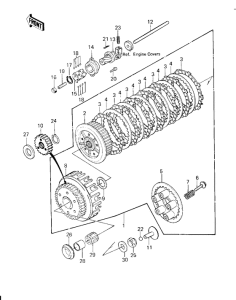 KZ1000 Бендикс