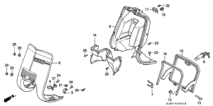 NH80 Front cover / inner box