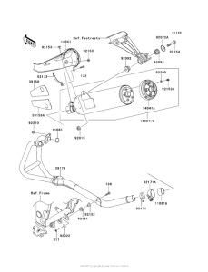 EX250 Глушитель