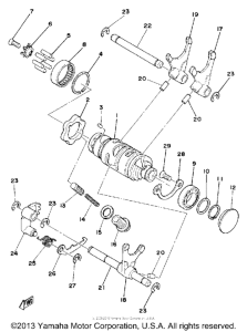 IT250F Переключение скоростей