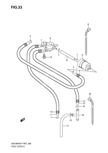 AN125 Топливный кран