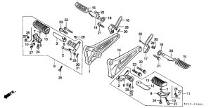 CB125T Ступень передачи