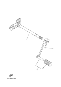  Вал переключения