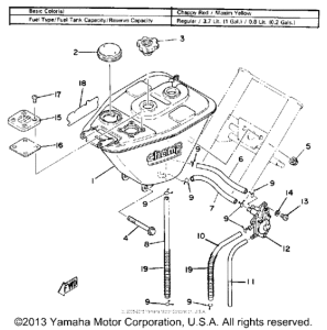 LC50 Топливный бак