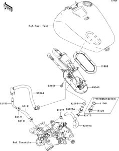 VN1500 Топливный насос