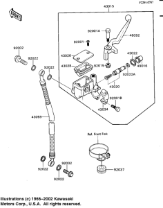 KD80 Передний тормозной цилиндр