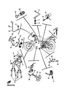 FZ6SW FZS6W Equipo electrico