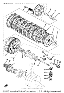 TT500G Сцепление