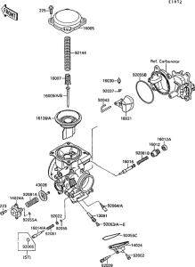 VN1500 Carburetor parts(1 / 2)