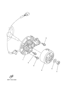 YZ125 Генератор