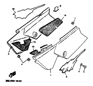 DT50R Carters latereaux