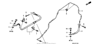 VTX1300T Тормоза