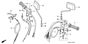 C90 Handle lever / switch