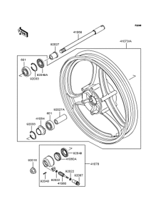 ZL400 Переднее колесо