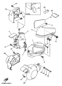 XVS400 ｻｲﾄﾞｶﾊﾞｰ