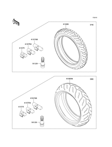 ZX1000 Покрышки