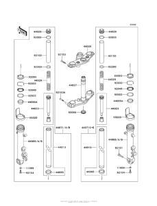 Передняя вилка