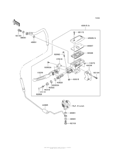 VN1700 Цилиндр сцепления