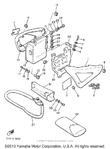 XJ750MK Боковые обтекатели