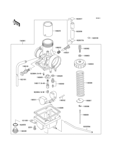 KX60 Carburetor(1 / 2)