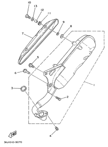 YE50 Выхлопная система
