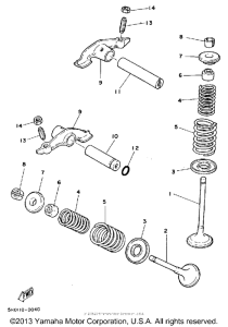 TW200D Клапана