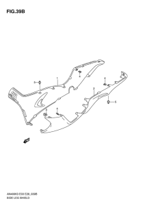 AN400 Side leg shield