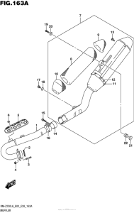 RM-Z250 Глушитель
