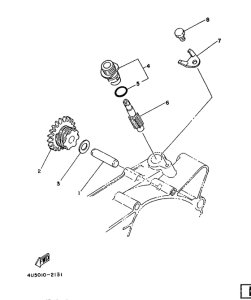 YSR80 Тахометр