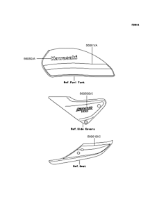 ZR1100 Наклейки