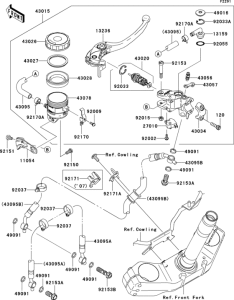 ZR1000 Главный тормозной цилиндр