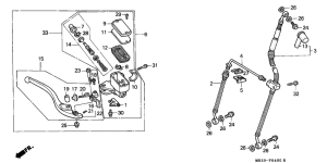  Fr. brake master cylinder