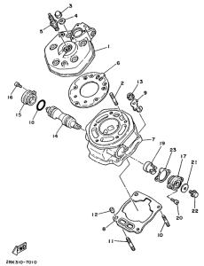 TZR125 Цилиндры