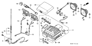 GL1500SE Radio cassette