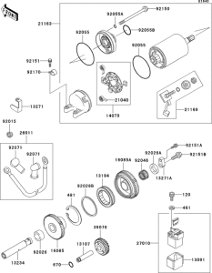 ZX1200 Стартер