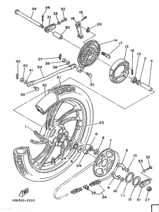 RD75LC Переднее колесо