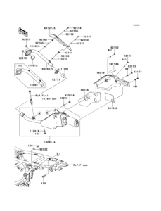 KLX125 Глушитель