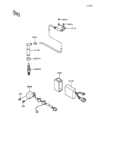 KL250 Катушка зажигания