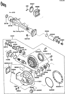 ZG1000 Drive shaft / final gear(1 / 2)