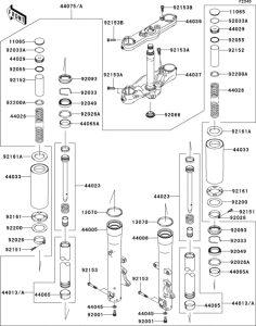  Передняя вилка