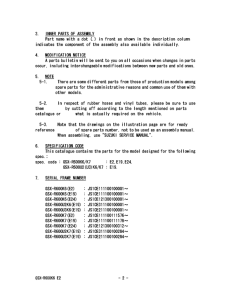 GSX-R600 Catalog preface