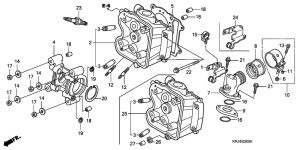 FES150 Головка цилиндров