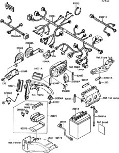 ZX1000 Электрика