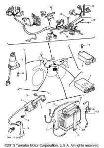XT600ED Электрика