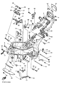 FZR400RR-SP ﾌﾚｰﾑ 2