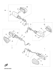 BT1100 Поворотники