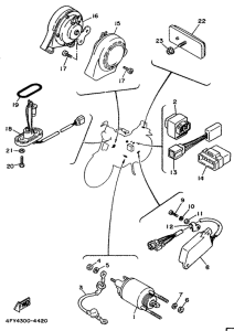 XV750 Электрика 2