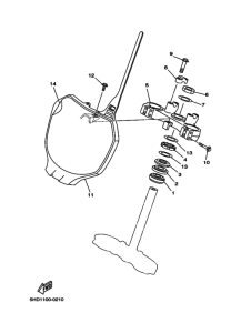 YZ125 YZ125M Регулятор