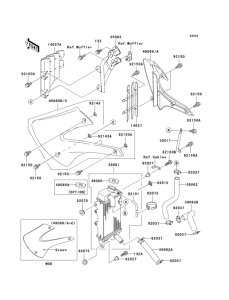 KX100 Радиатор
