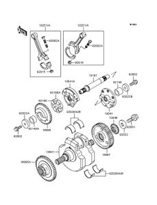 VN1500 Коленвал